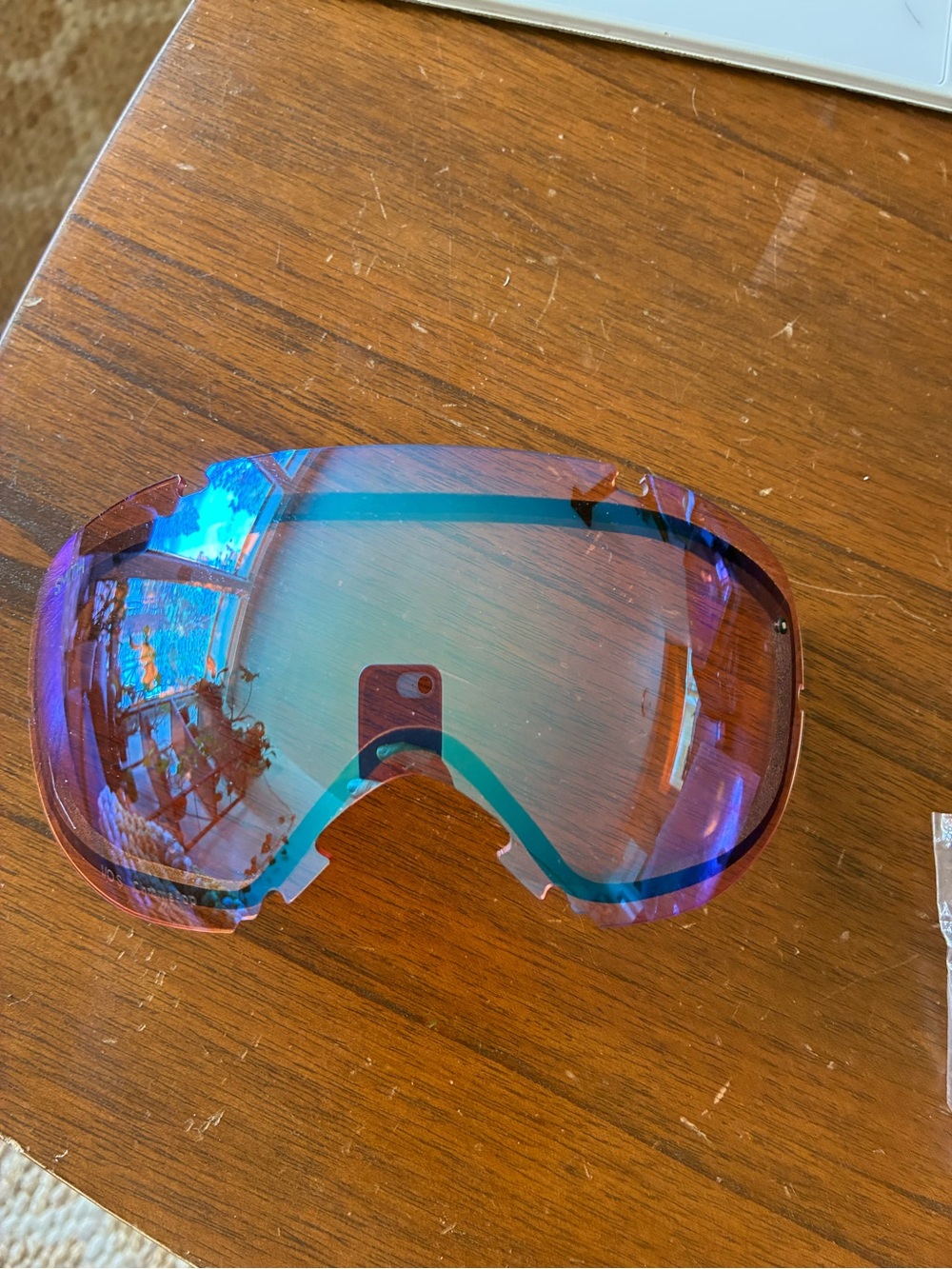 SMITH Mirrored Purple blue red  Replacement Ski Goggle Lens